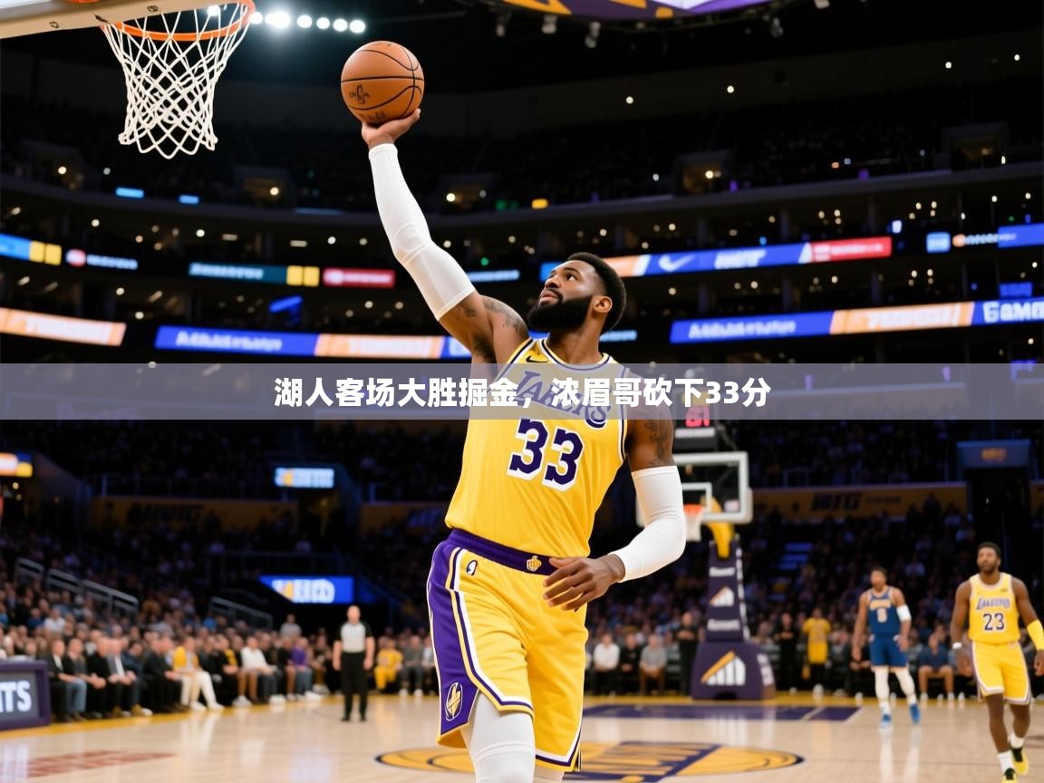 2025爱游戏体育app入口湖人客场大胜掘金，浓眉哥砍下33分  第2张